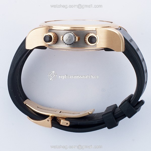 Jaeger LeCoultre 176.24 Master Compressor Automatic Male 18k rose gold & titanium Replica