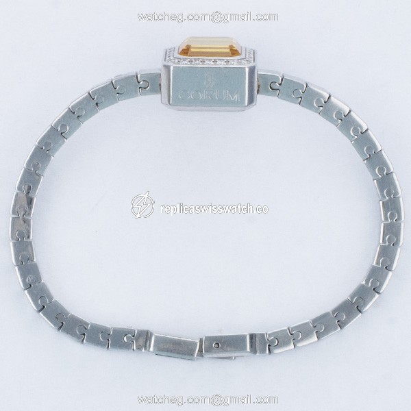 Corum 137.425.47 sugar cube Quartz Female Stainless Steel Replica