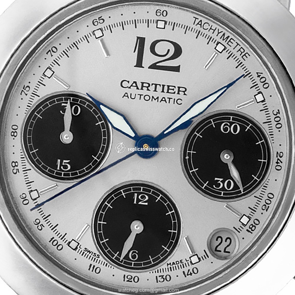 Cartier W31048M7 Pasha Automatic Unisex Stainless Steel Replica