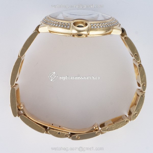 Cartier WE9005Z3 Ballon Bleu Automatic Unisex 18k yellow gold Replica