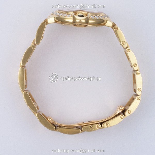Cartier WE9001Z3 Ballon Bleu Quartz Female 18k yellow gold Replica