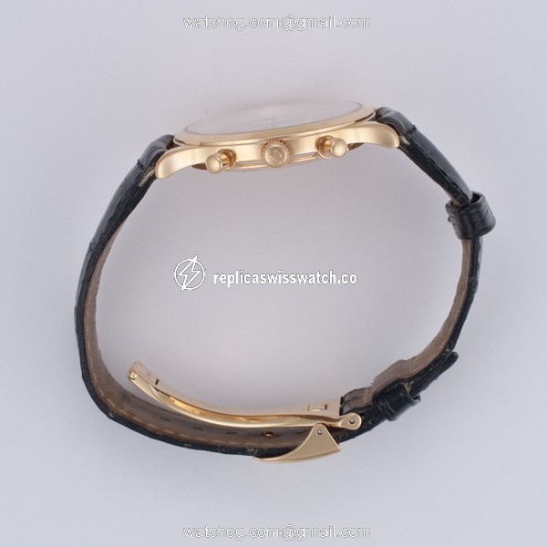 Jaeger LeCoultre 145 Master Control Quartz Male 18k yellow gold Replica