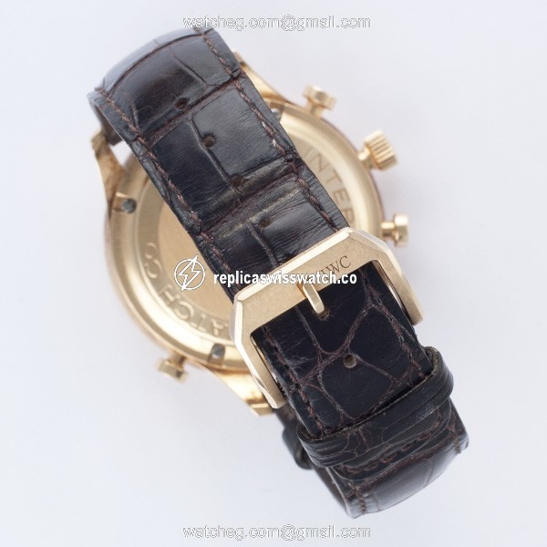 IWC IW371203 Portuguese Manual Male 18k rose gold Replica