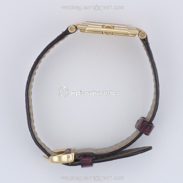 Cartier Cartier 1579 Ceinture Quartz Unisex 18k yellow gold Replica
