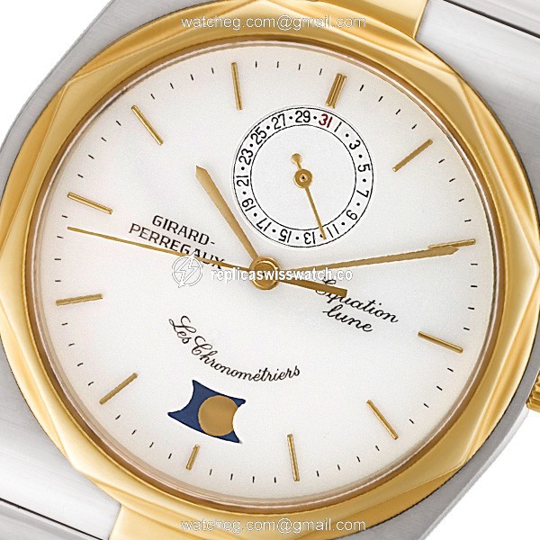 Girard Perregaux 4266-5 BO equation lune Quartz Male Stainless Steel Replica