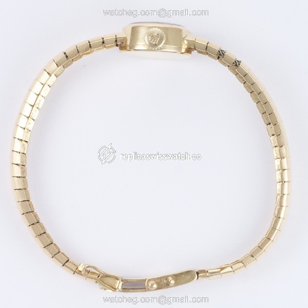 Rolex 116 Orchid Manual Female 18k yellow gold Replica