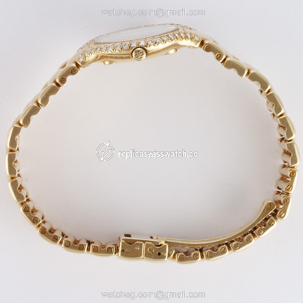 Ebel 866969 Beluga Quartz Female 18k yellow gold Replica