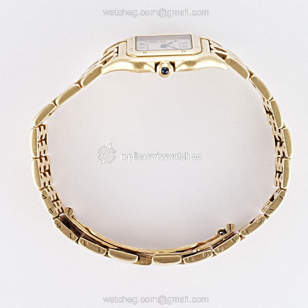 Cartier W25022B9 Panthere Quartz Female 18k yellow gold Replica