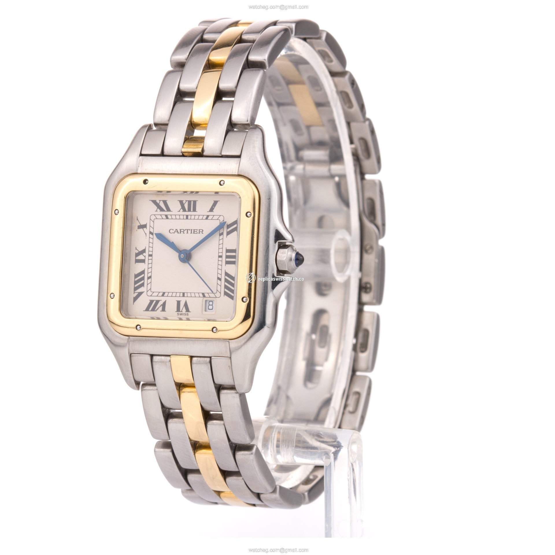 Cartier W25028B Panthere Quartz Unisex Stainless Steel Replica