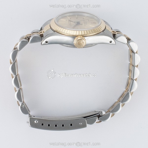 Rolex 67193 Oyster Perpetual Automatic Female Stainless Steel Replica