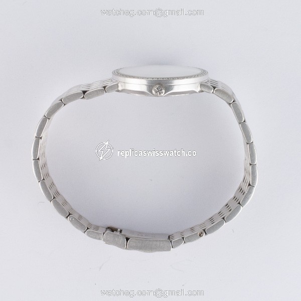 Vacheron Constantin 25693/454G patrimony Quartz Female 18k White Gold Replica