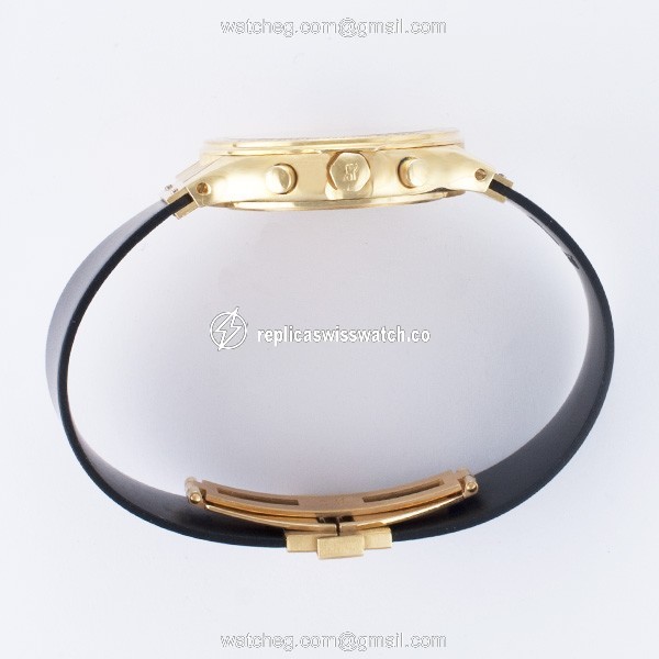 Hublot 1621.3 M D M Quartz Male 18k yellow gold Replica