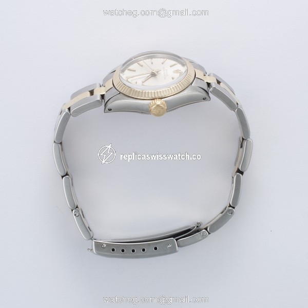 Rolex 6719 Oyster Perpetual Automatic Female Stainless Steel Replica