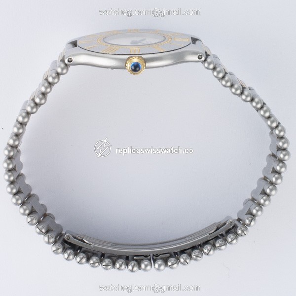 Cartier Cartier 1818 Must 21 Quartz Male Stainless Steel Replica