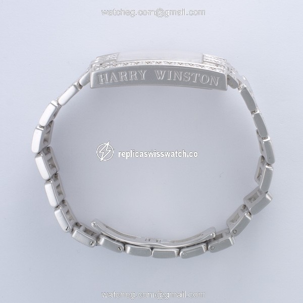 Harry Winston 310uqsrw-008262 AVENUE Quartz Male 18k White Gold Replica