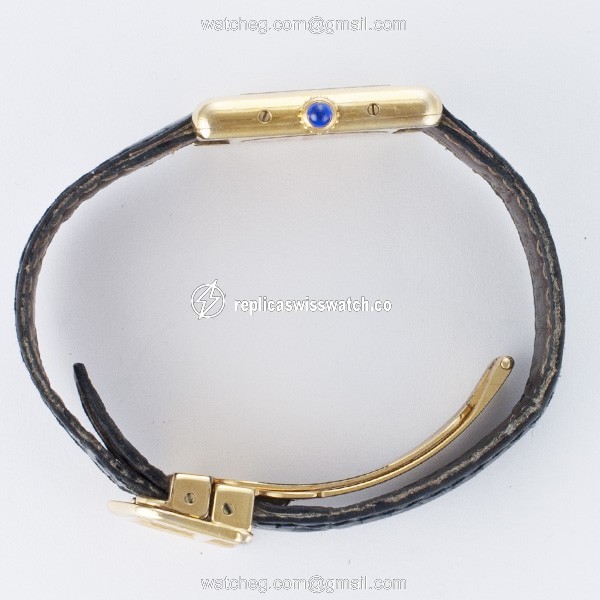 Cartier 45634 Tank Vermeil Quartz Female Vermeil Replica