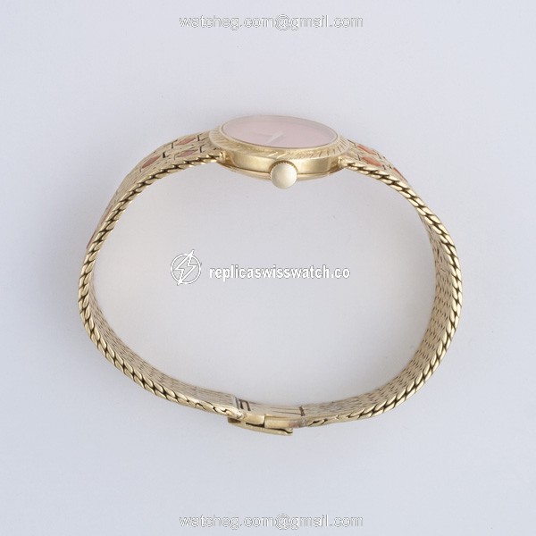 Piaget 6801 e 10 Classic Manual Female 18k yellow gold Replica