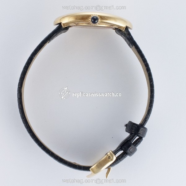 Cartier 1952 Baignoire Quartz Female 18k yellow gold Replica