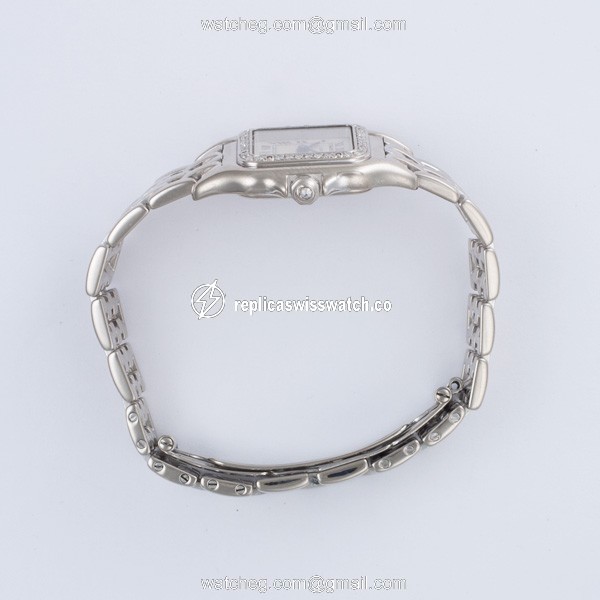 Cartier WF3091F3 Panthere Quartz Female 18k White Gold Replica