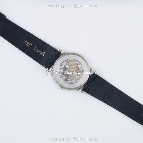 Patek Philippe 3520 Calatrava Manual Male 18k White Gold Replica