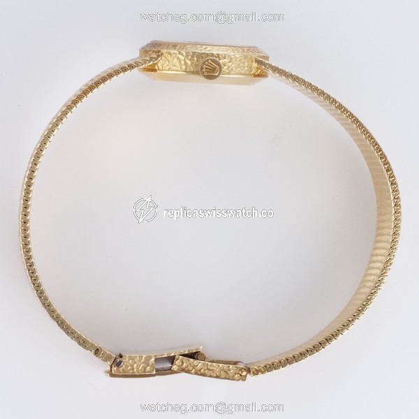 Rolex 2642 Precision Manual Female 18k yellow gold Replica
