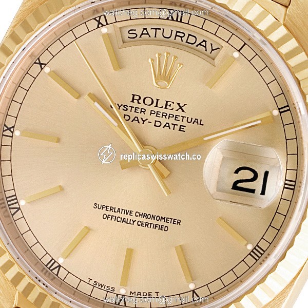 Rolex 18238 Day-Date Automatic Male 18k yellow gold Replica