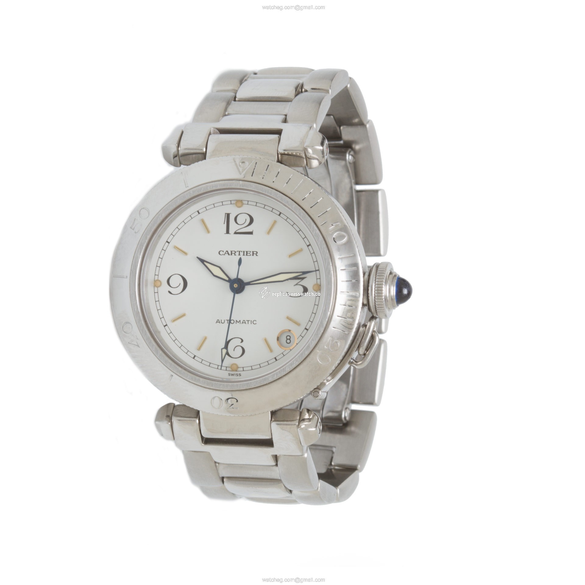 Cartier W31076M7 Pasha Automatic Female Stainless Steel Replica