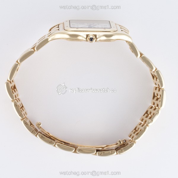 Cartier w2501489 Panthere Quartz Male 18k yellow gold Replica