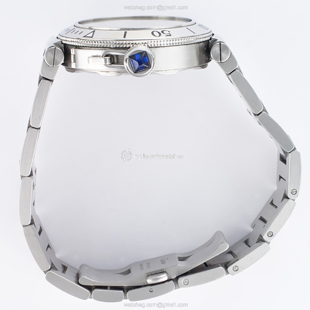 Cartier w31080m7 Pasha Seatimer Automatic Male Stainless Steel Replica