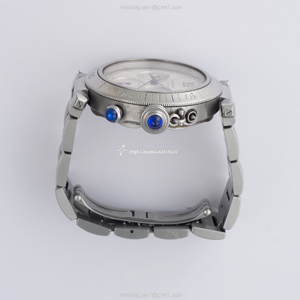 Cartier W31030H3 Pasha Chronograph Automatic Male Stainless Steel Replica
