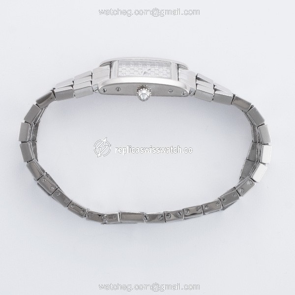 Cartier 2544 Certified pre-owned Quartz Female 18k White Gold Replica