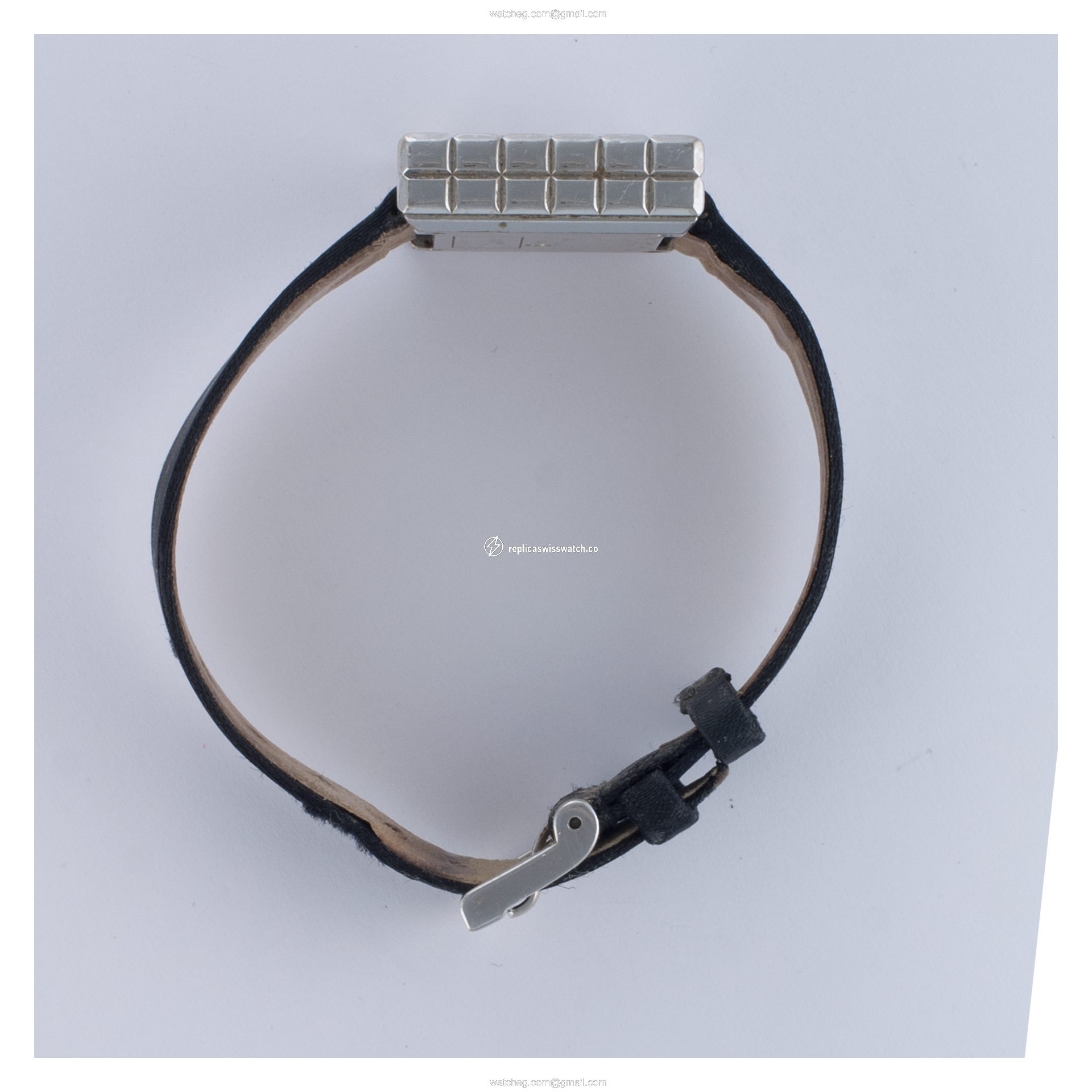 Chopard 12/7407 De Grisogono Ice Cube Quartz Female 18k White Gold Replica