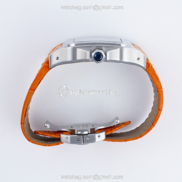 Cartier W20073X8 Santos 100 Automatic Unisex Stainless Steel Replica