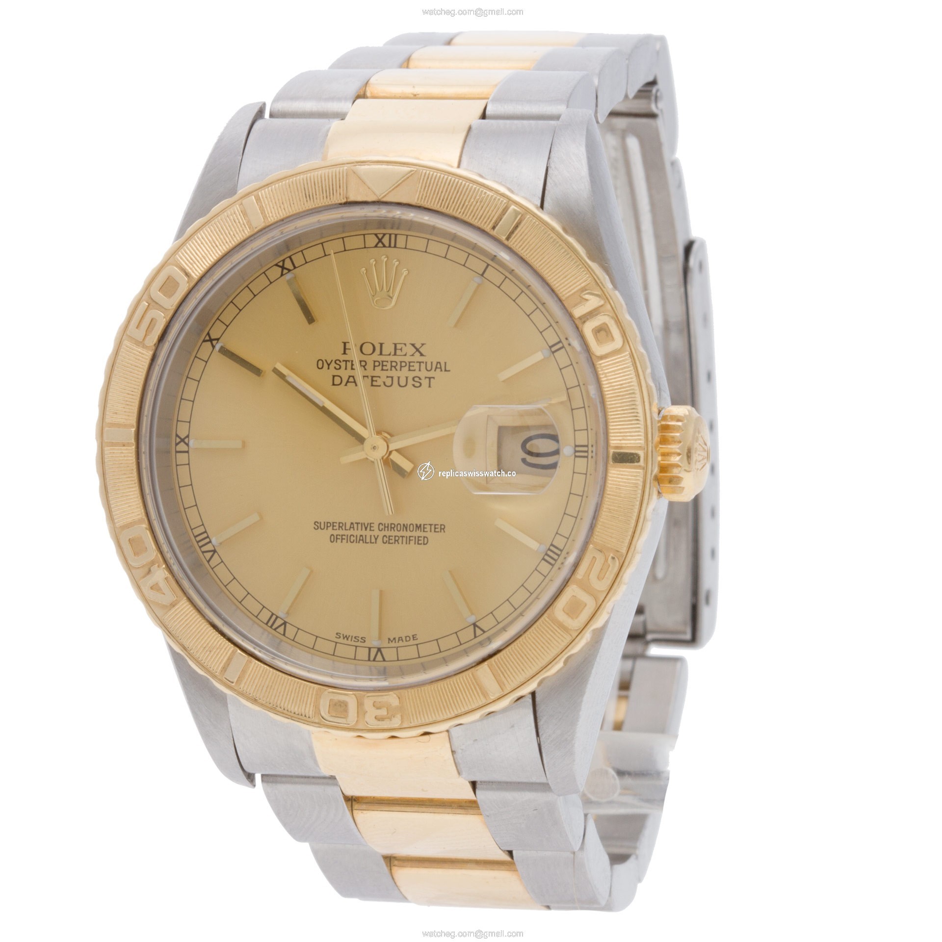 Rolex 16263 Thunderbird Automatic Male Stainless Steel Replica