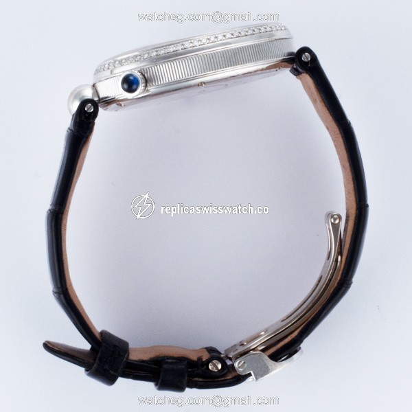 Breguet 8908 Reine De Naples Automatic Female 18k yellow gold Replica