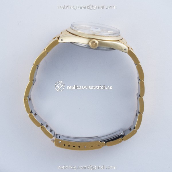 Rolex 15505 Date Automatic Male Gold Plate Replica