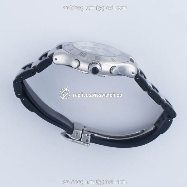Cartier w10184U2 Chronoscaph 21 Quartz Male Stainless Steel Replica