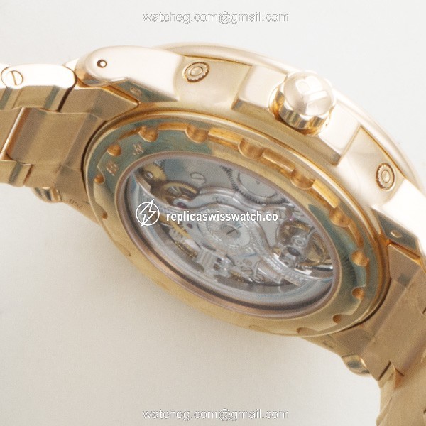 Blancpain 2625-3618a-53B Leman Perpetual Automatic Male 18k rose gold Replica