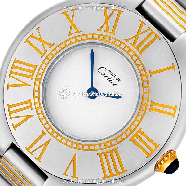 Cartier Cartier 2612 Must 21 Quartz Male Stainless Steel Replica