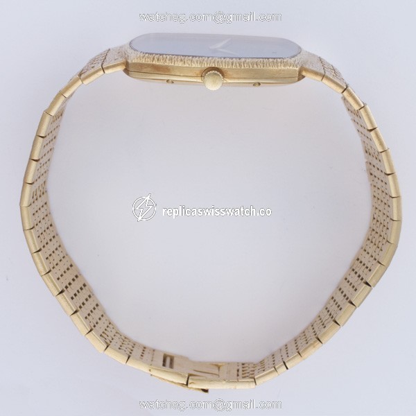 Piaget 9741 Black Tie Manual Male 18k yellow gold Replica