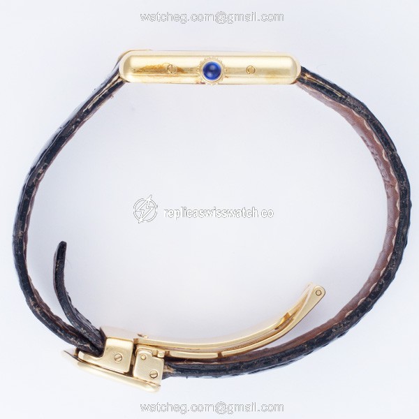 Cartier 1613 Vermeil Quartz Female Vermeil Replica