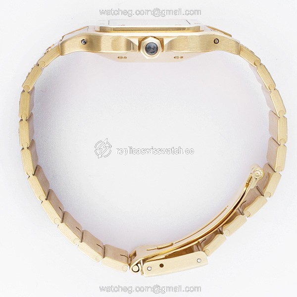 Cartier Cartier 2530 Santos Automatic Male 18k yellow gold Replica