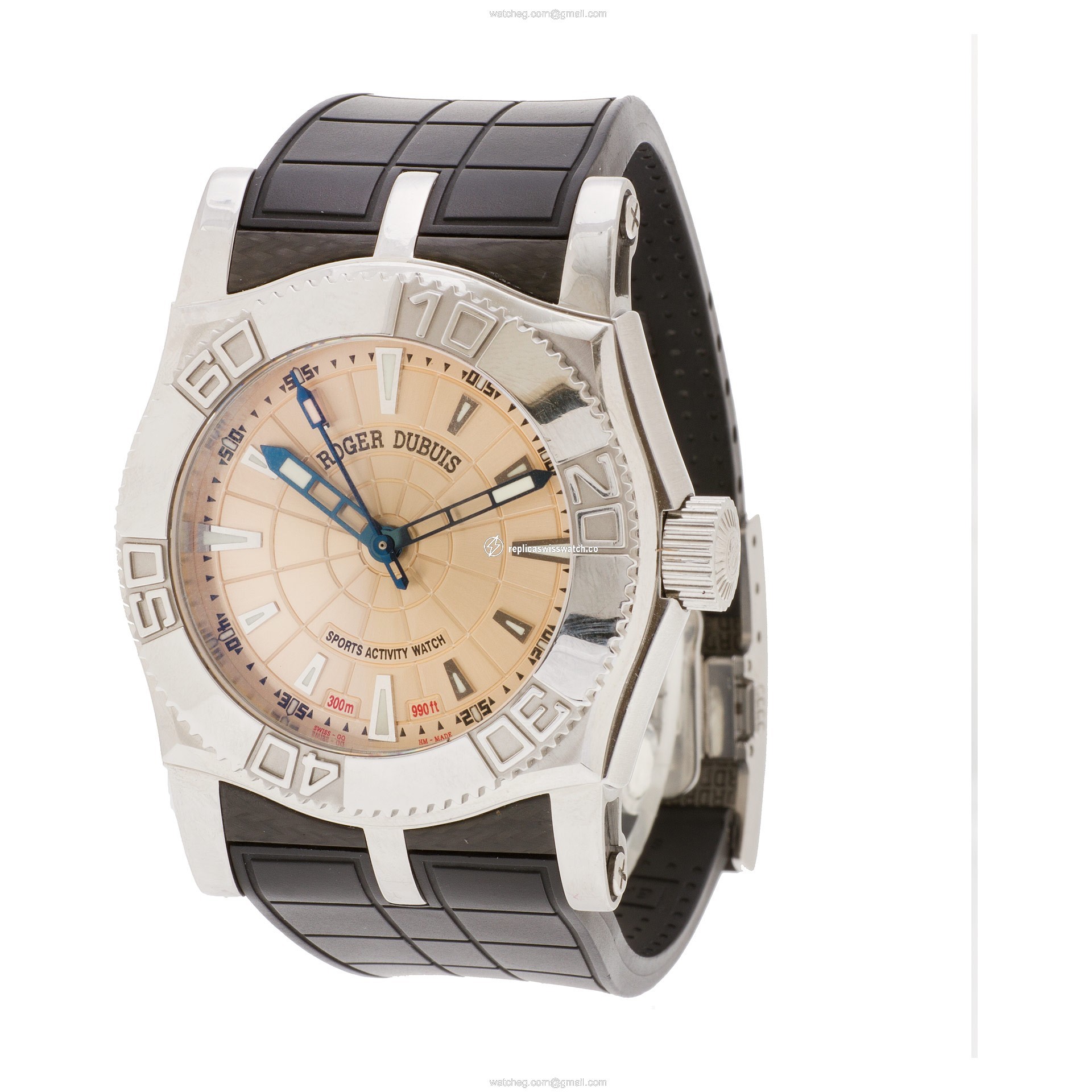 Roger Dubuis se465791253 Easy Diver Automatic Male Stainless & Carbon fiber Replica