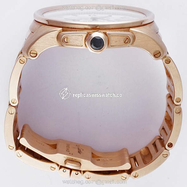 Cartier W7100018 Calibre Automatic Male 18k rose gold Replica