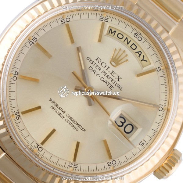 Rolex 1803 Day-Date Automatic Male 18k yellow gold Replica