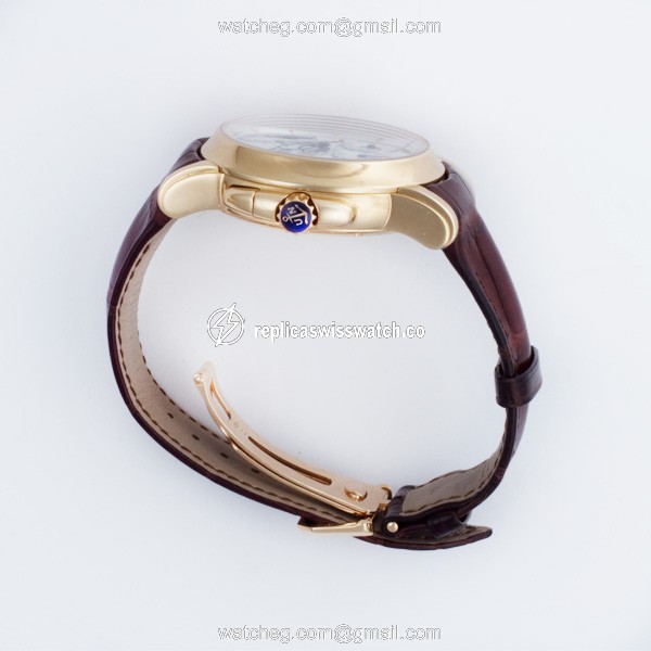 Ulysse Nardin 666-88 Sonata Automatic Male 18k rose gold Replica