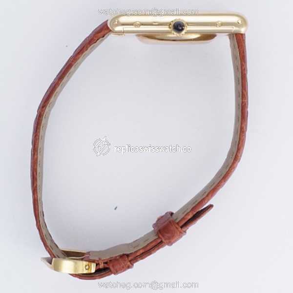 Cartier 170020838 Tank Automatic Male 18k yellow gold Replica