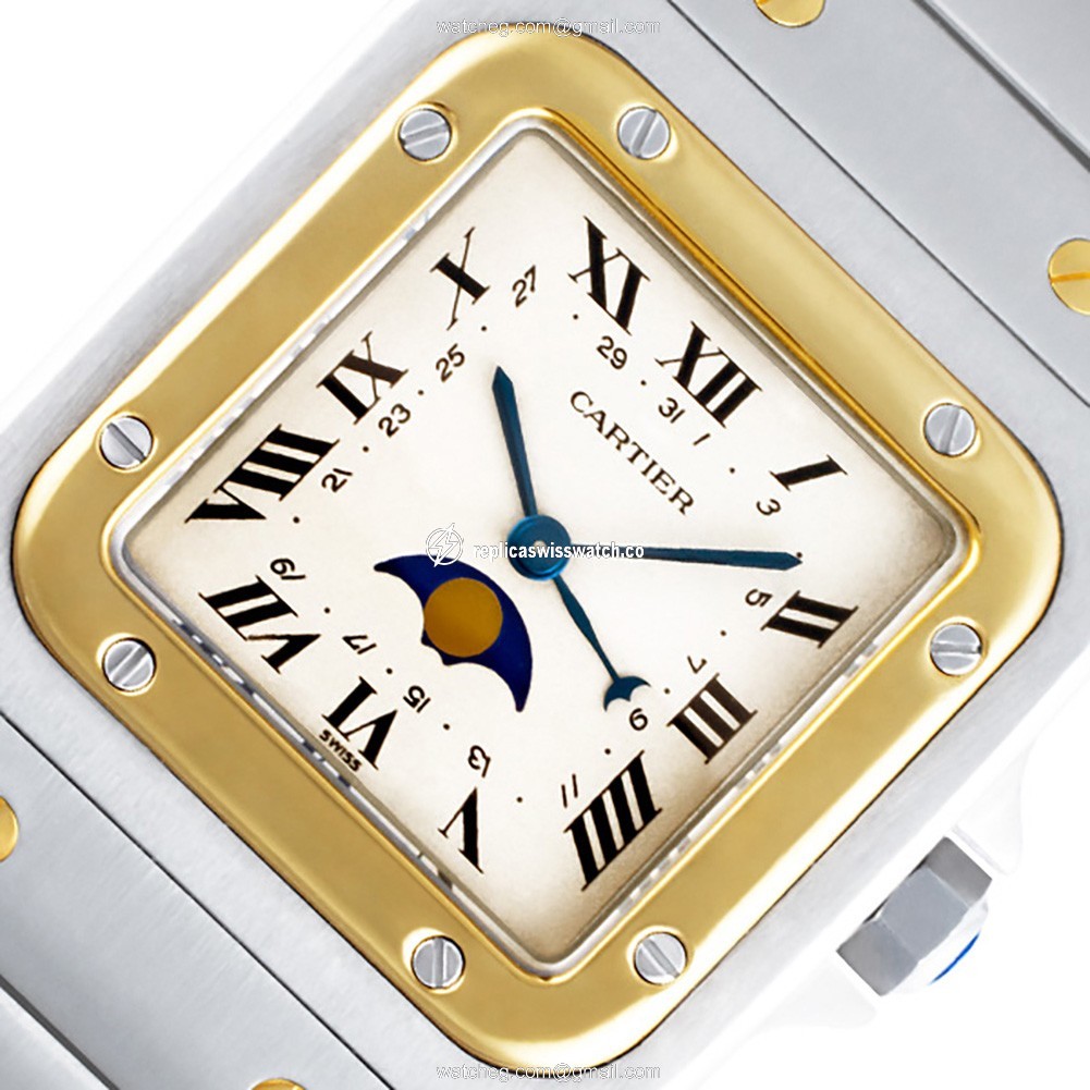 Cartier 119901 Santos Quartz Male Stainless Steel Replica