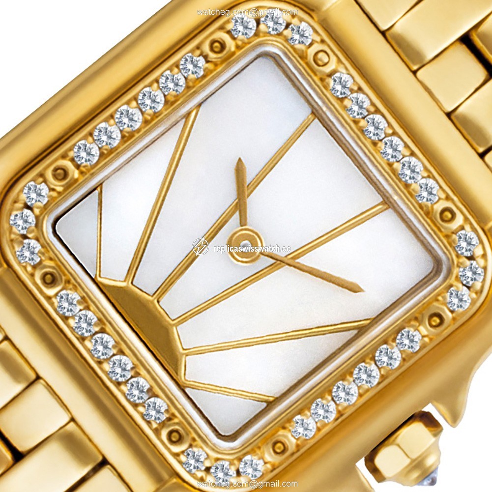 Cartier 001183 Panthere Quartz Female 18k yellow gold Replica