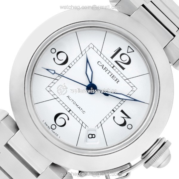 Cartier W31074M7 Pasha C Automatic Unisex Stainless Steel Replica